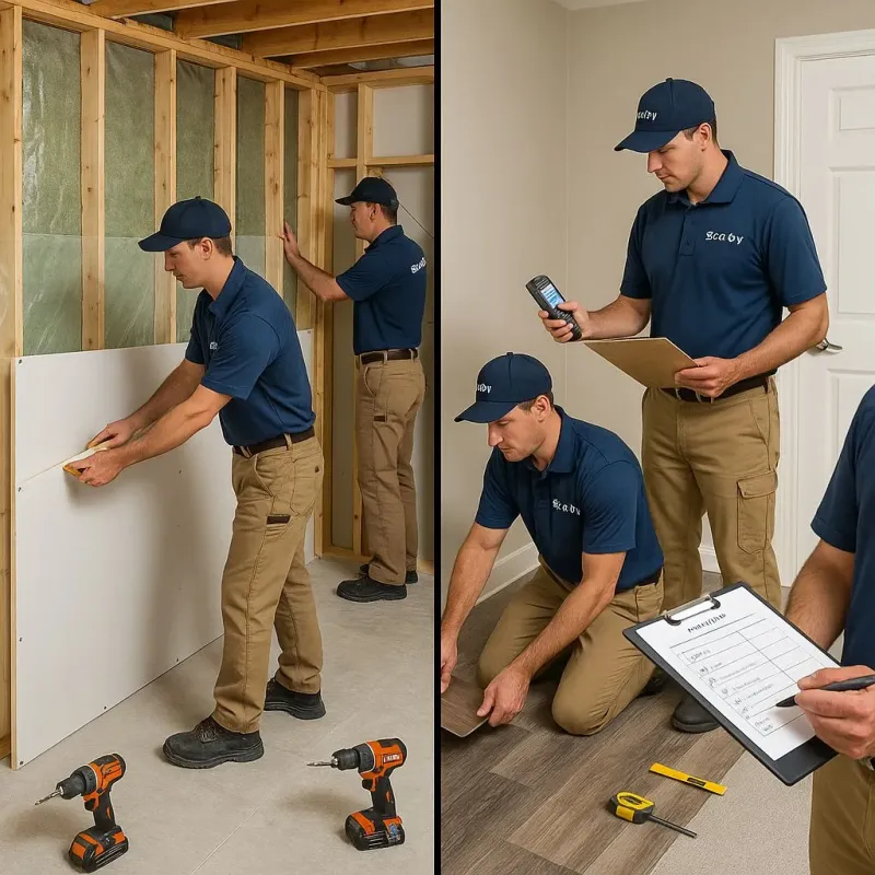 Repairs and Reconstruction process in Entiat, WA
